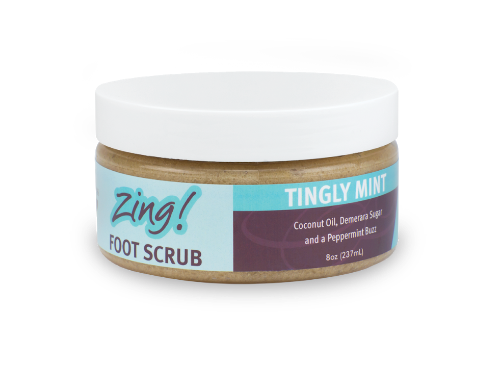 ZING! Invigorating Foot and Body Cooling Scrub