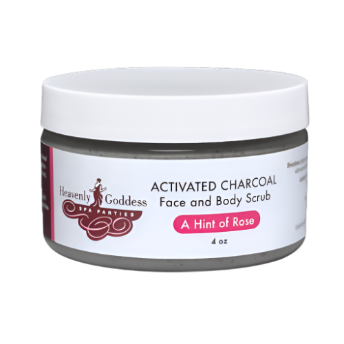 Activated Charcoal Face and Body Scrub