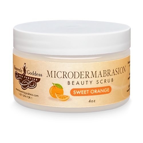 Microdermabrasion Orange Beauty Scrub