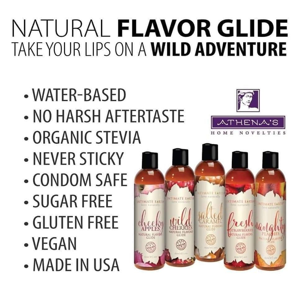 Natural Edible Flavor Glide - Organic Lubricant