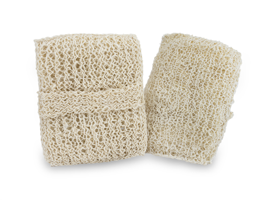 Ayate Fiber Exfoliating Sponge with Handle - Organic