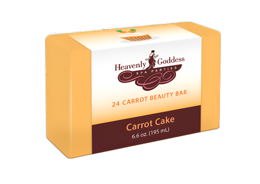 24 Carrot Cake Cleansing Beauty Bar