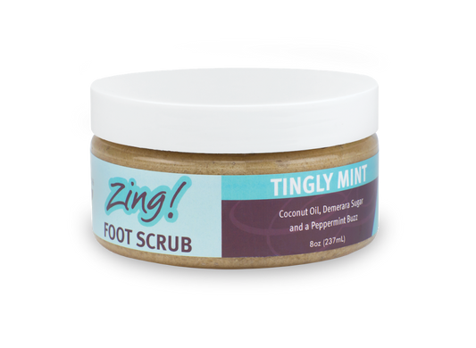 ZING! Invigorating Foot and Body Cooling Scrub